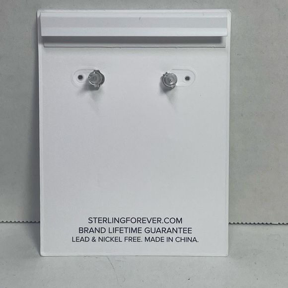 BNWT Sterling Forever Rhodium plated DANGLE earrings - Picture 3 of 8